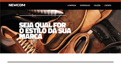 Desktop Screenshot of newcomfort.com.br